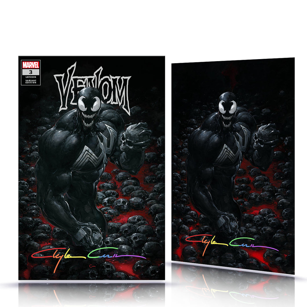 PREORDER: Infinity Signed w/COA Venom #3 Clayton Crain Cover Art