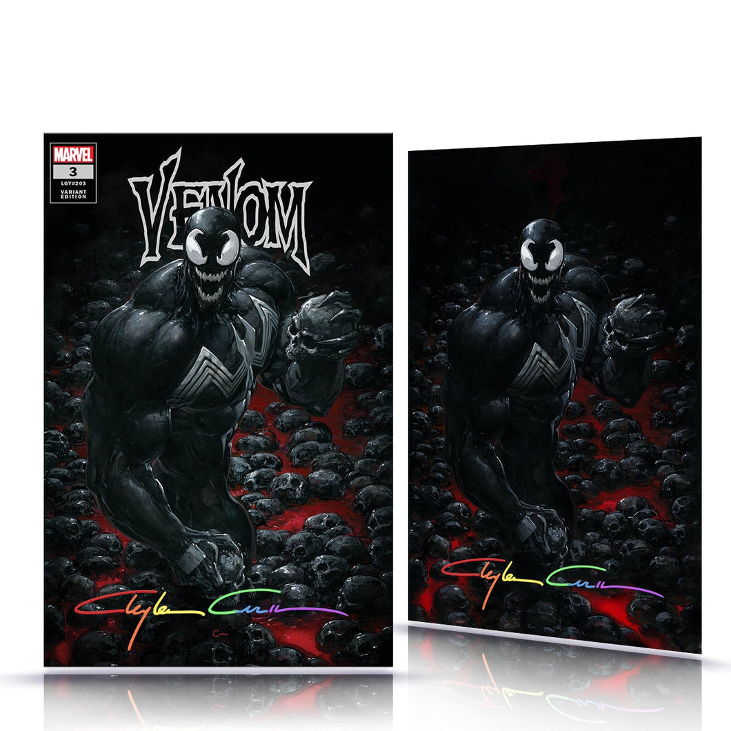 IC PREORDER: Infinity Signed w/COA Venom #3 Clayton Crain Cover Art