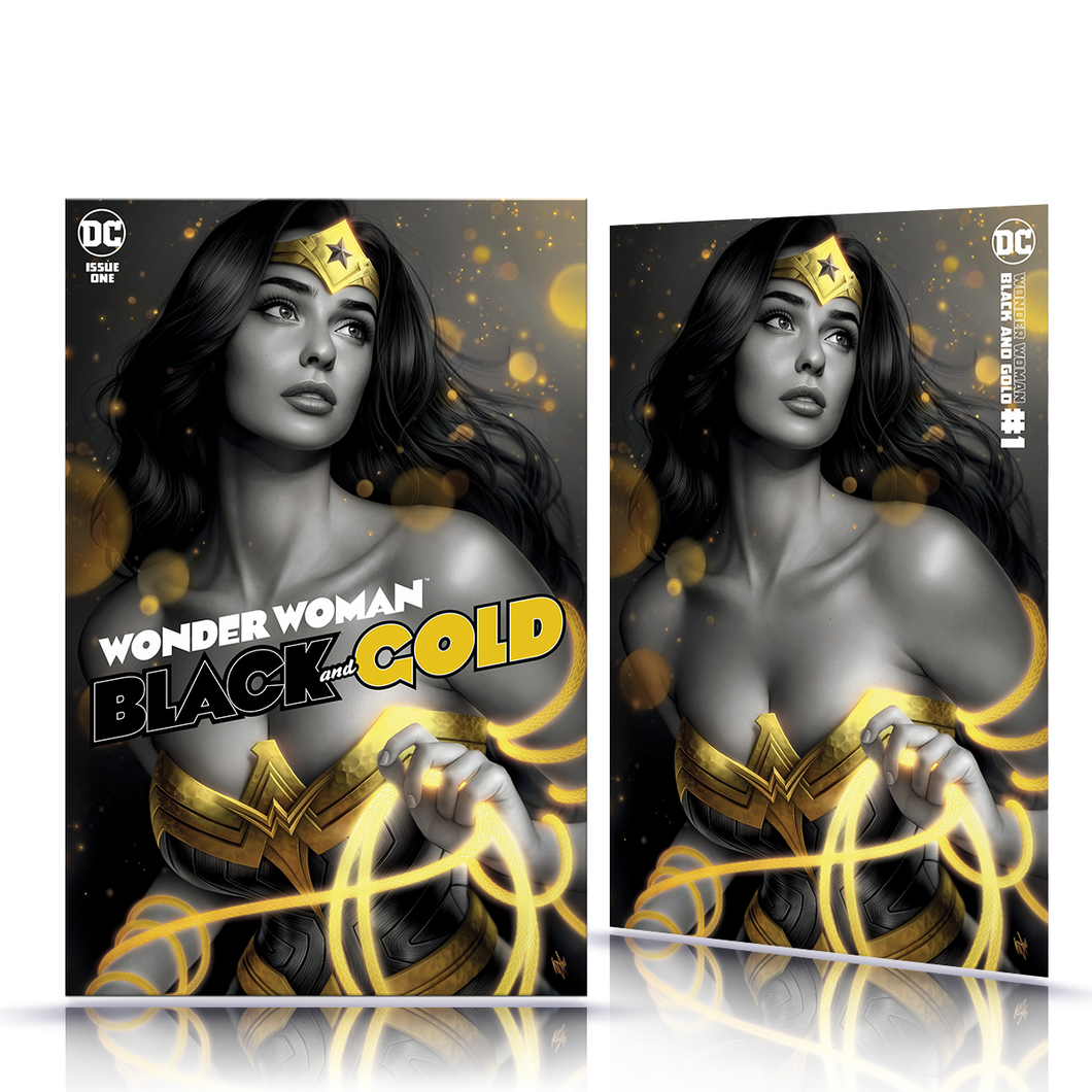 Wonder Woman Black & Gold #1 Warren Louw Cover Art