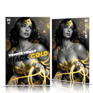 IC Wonder Woman Black & Gold #1 Warren Louw Cover Art